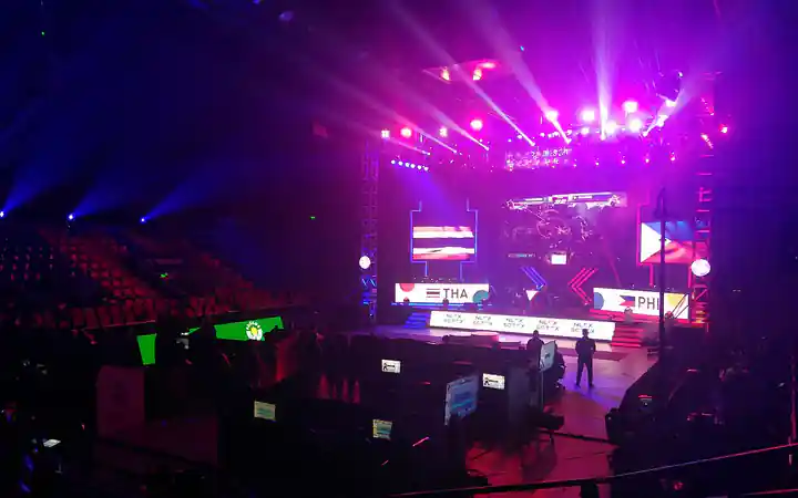Filipino esports player at the SEA Games